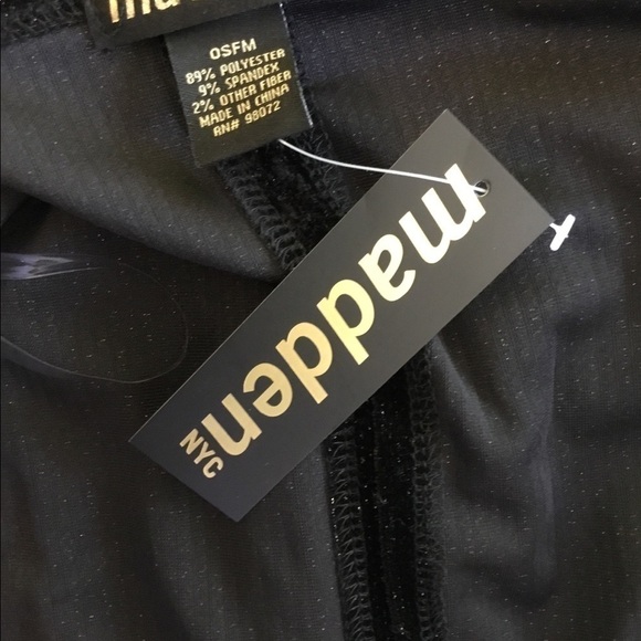 STEVE Madden Topper black NWT OSFM - Picture 6 of 6